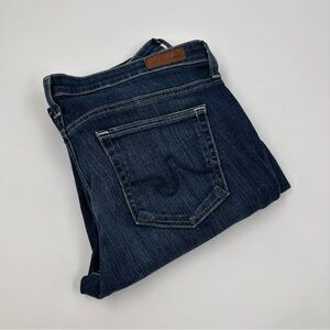 AG Adriano Goldschmied 31 The Angelina Petite Bootcut Blue Denim‎ Jeans